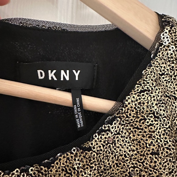 DKNY Gold Dress - Picture 2 of 2